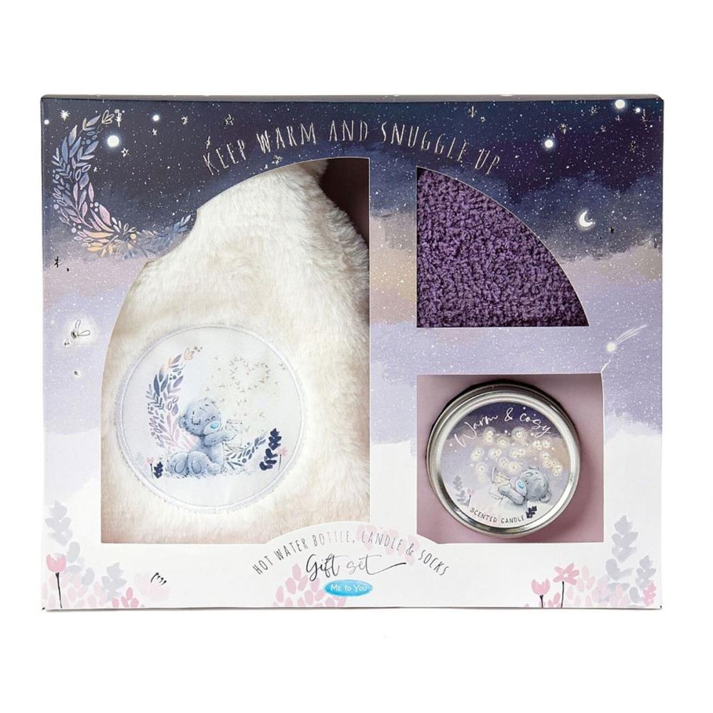 Hot Water Bottle Candle & Socks Me to You Bear Gift Set Extra Image 1
